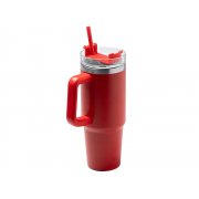 Термокружка «Крэнстон» с трубочкой и поворотной крышкой, 850 мл арт. TZ1709S160