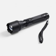 Фонарь аккумуляторный с фокусировкой луча FarSee, черный арт. 63058.30