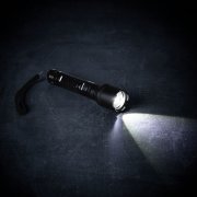 Фонарь аккумуляторный с фокусировкой луча FarSee, черный арт. 63058.30