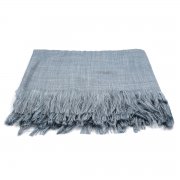 Плед полушерстяной COMFORT, светло-серый