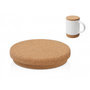 Кружка с пробковым дном и крышкой «Корк & Бон»