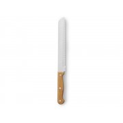 Разделочная доска из бамбука «Круста» с хлебным ножом