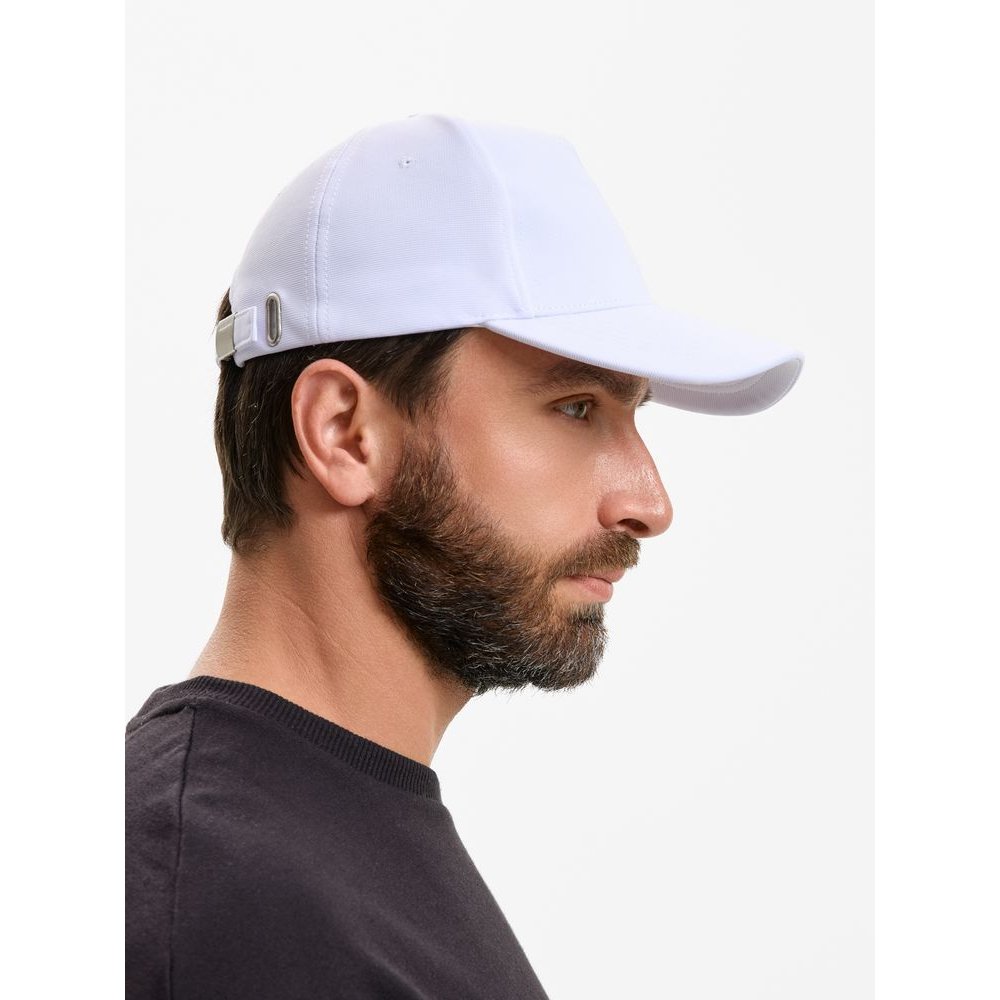 Бейсболка Yonkers, белая арт. 20545.60 Бейсболка Yonkers, белая арт. 20545.60