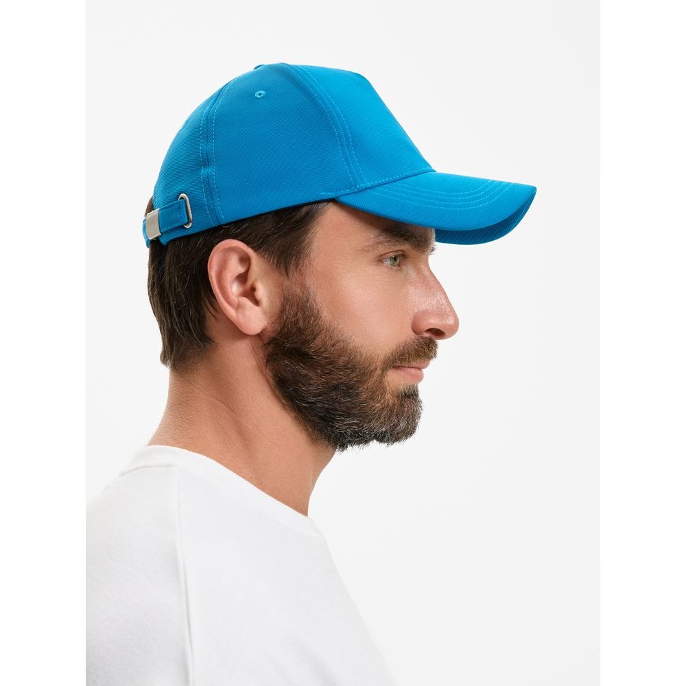 Бейсболка Yonkers, ярко-голубая арт. 20545.49 Бейсболка Yonkers, ярко-голубая арт. 20545.49