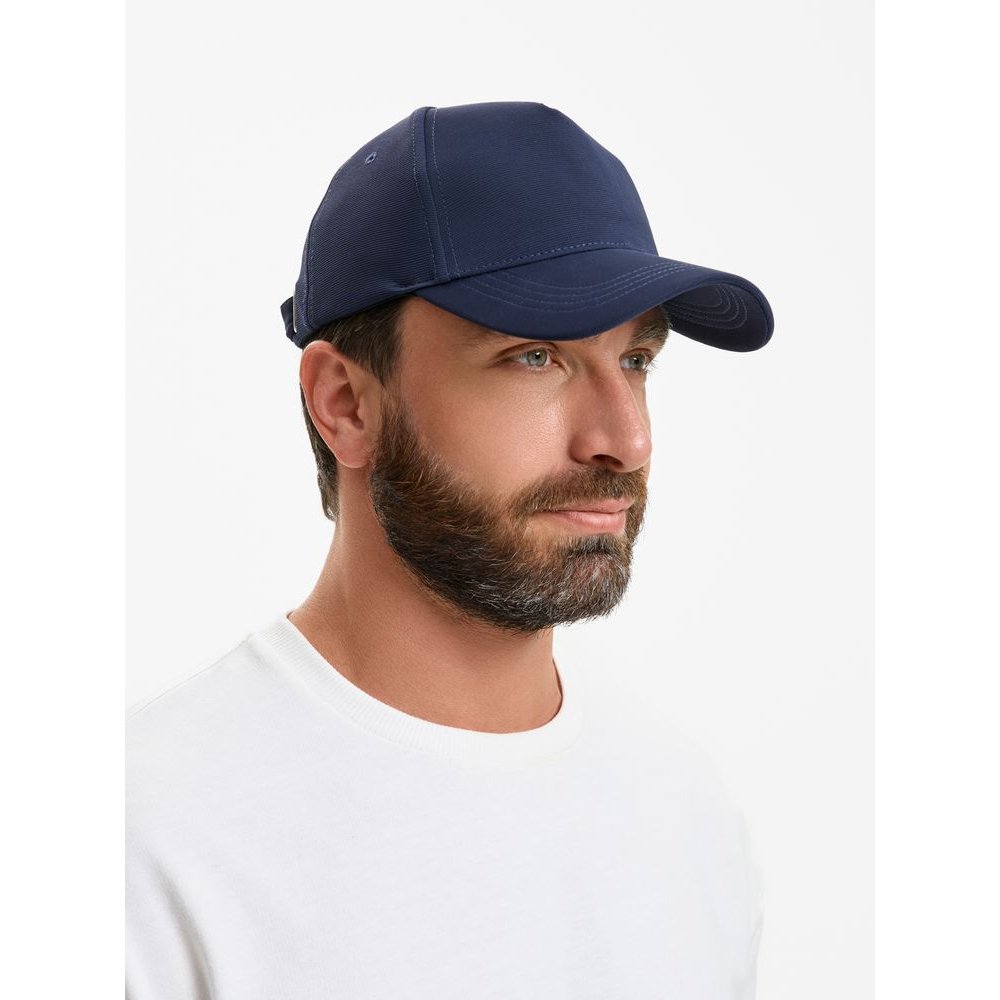 Бейсболка Yonkers, темно-синяя арт. 20545.40 Бейсболка Yonkers, темно-синяя арт. 20545.40
