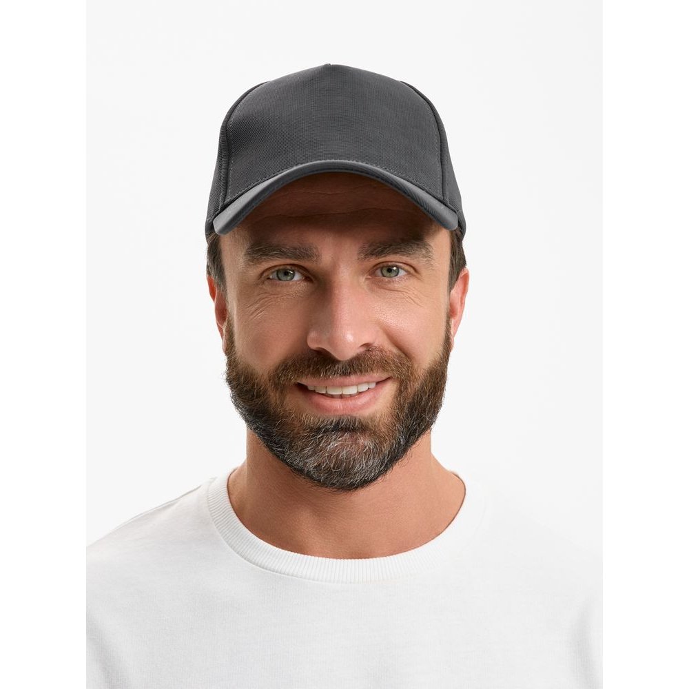 Бейсболка Yonkers, темно-серая арт. 20545.13 Бейсболка Yonkers, темно-серая арт. 20545.13