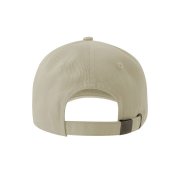 Бейсболка DAD HAT-S, 6 клиньев, металлическая застежка Бежевый