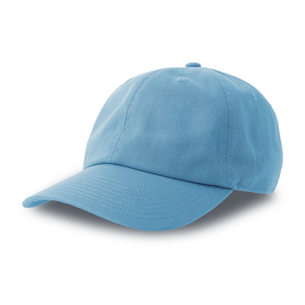 Бейсболка DAD HAT-S, 6 клиньев, металлическая застежка Голубой арт. 25462-S.22 Бейсболка DAD HAT-S, 6 клиньев, металлическая застежка Голубой арт. 25462-S.22