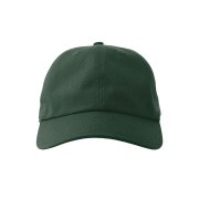 Бейсболка DAD HAT-S, 6 клиньев, металлическая застежка Темно-зелёный