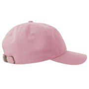 Бейсболка DAD HAT-S, 6 клиньев, металлическая застежка Розовый