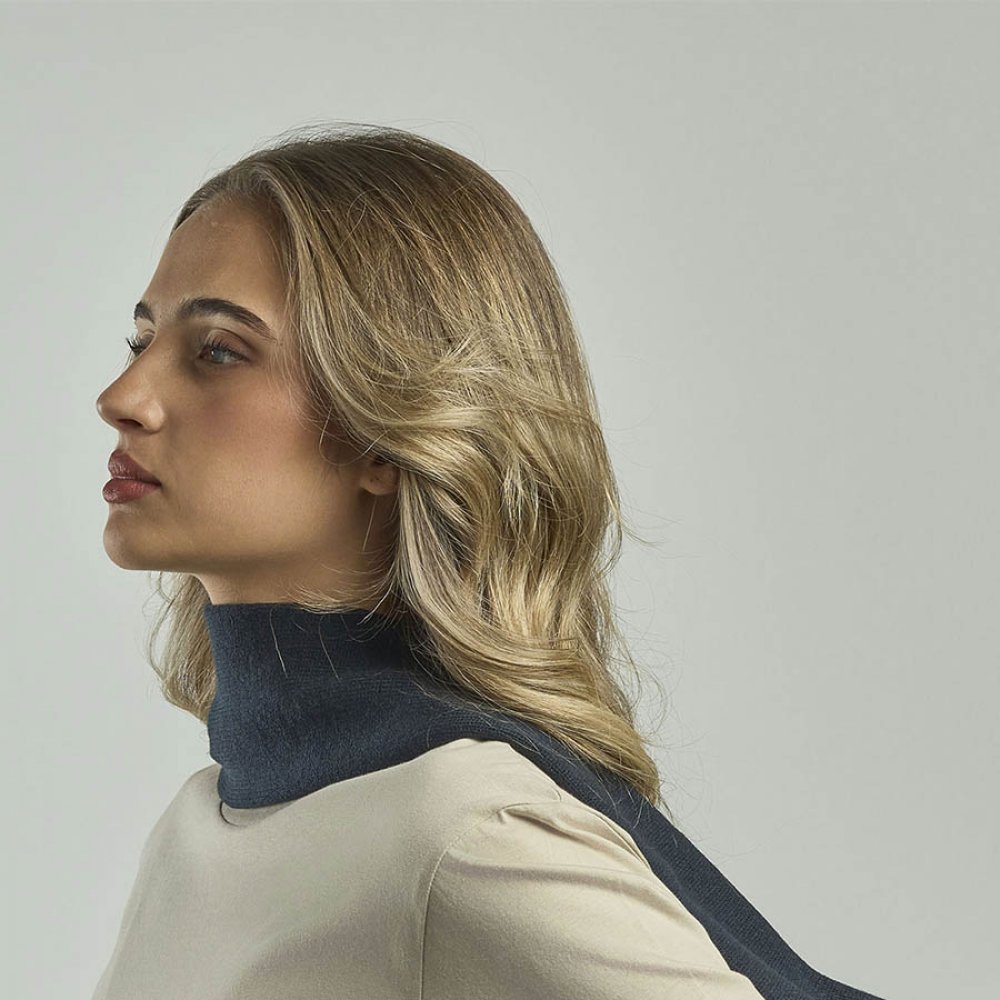 Шарф вязаный WIND SCARF-S Черный арт. 25444-S.35 Шарф вязаный WIND SCARF-S Черный арт. 25444-S.35