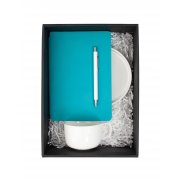 Набор "Гармония" белый с бирюзовым