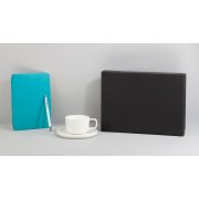 Набор "Гармония" белый с бирюзовым