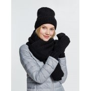 Набор Nordkyn Full Set с шарфом, черный