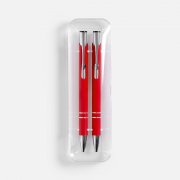 Набор из 2 ручек Keskus Soft Touch, красный