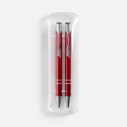 Набор из 2 ручек Keskus, красный