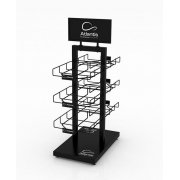 Стойка настольная_ATLANTIS BLACK RETAIL DOUBLE SIDE DISPLAY черный