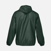 Ветровка унисекс Shield, темно-зеленая