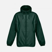 Ветровка унисекс Shield, темно-зеленая