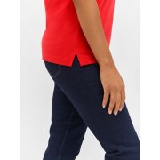 Рубашка поло унисекс Palermo, серый меланж с темно-синим арт. 04769110