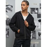 Толстовка унисекс на молнии Jelo, серый меланж