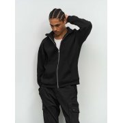 Толстовка унисекс на молнии Jelo, черная арт. 04818312