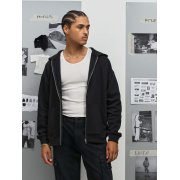 Толстовка унисекс на молнии Jelo, черная арт. 04818312