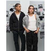 Толстовка унисекс на молнии Jelo, черная арт. 04818312