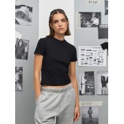 Футболка женская Lilia, черная арт. 04811309
