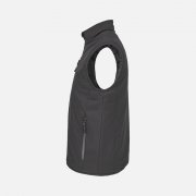 Жилет софтшелл унисекс Falcon BW, черный