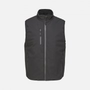 Жилет софтшелл унисекс Falcon BW, черный