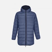 Куртка-парка унисекс Reverse, темно-синяя