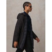 Куртка-парка унисекс Reverse, черная