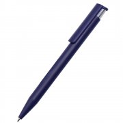 Ручка пластиковая Seta, тёмно-синий