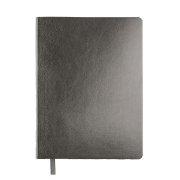 Бизнес-блокнот AURI, формат А5, бронзовый, блок в линейку Серебро