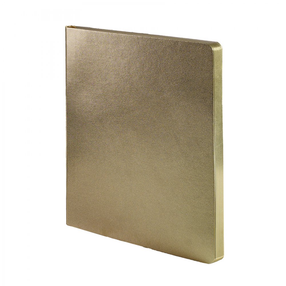 Бизнес-блокнот AURI, формат А5, золотистый, блок в линейку Золото арт. 21244/49 Бизнес-блокнот AURI, формат А5, золотистый, блок в линейку Золото арт. 21244/49