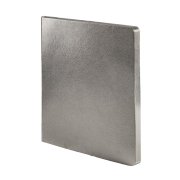 Бизнес-блокнот AURI, формат А5, серебристый, блок в линейку Серебро