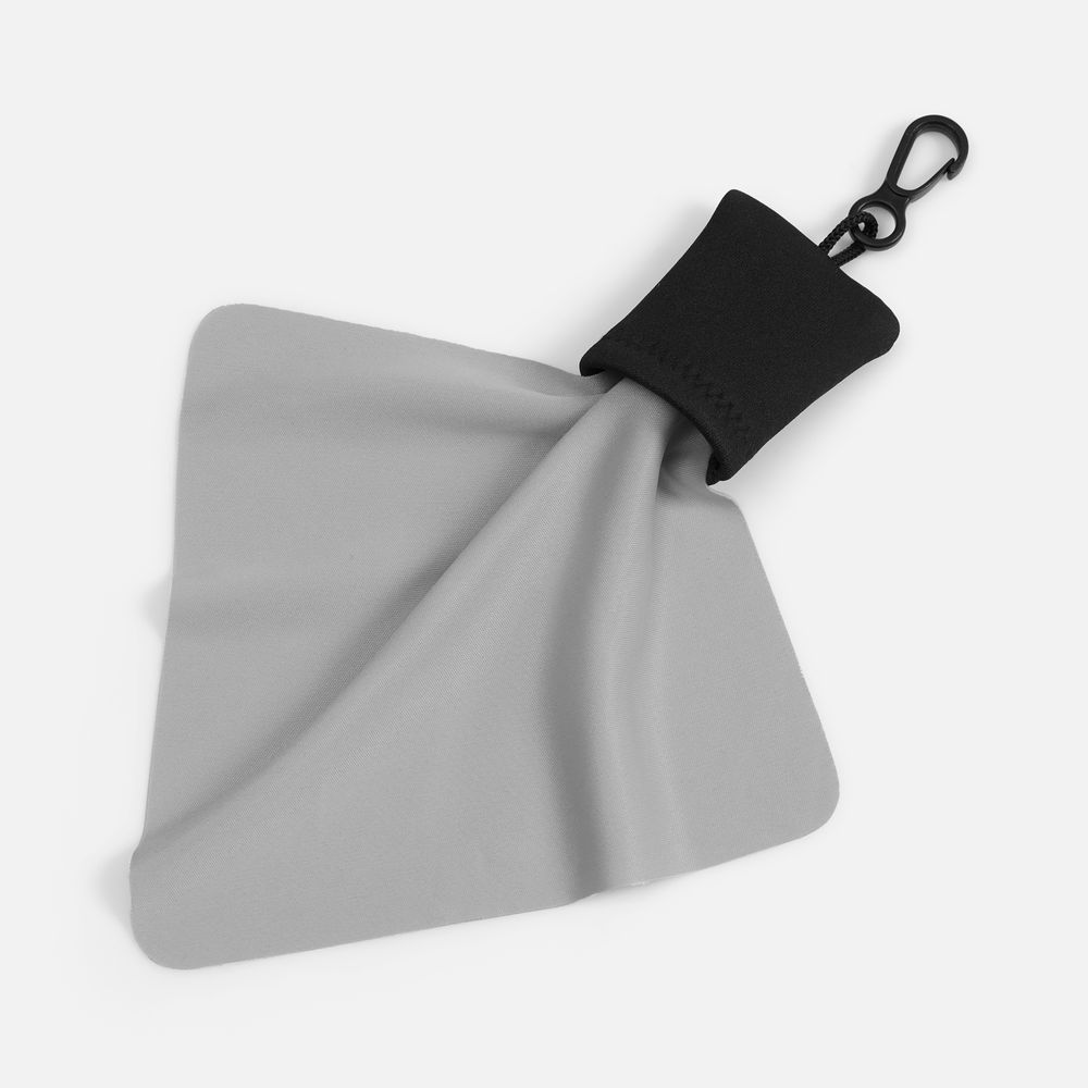 Очищающая салфетка Specta, серая с черным арт. 20299.13 Очищающая салфетка Specta, серая с черным арт. 20299.13