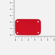 Лейбл Eta Soft Touch, S, красный