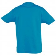 Футболка детская REGENT KIDS, ярко-бирюзовая арт. 11970321 Футболка детская REGENT KIDS, ярко-бирюзовая арт. 11970321