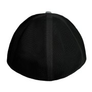 Бейсболка STRETCH-FIT, 6 клиньев, без застежки серый меланж