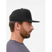 Бейсболка Epicore с прямым козырьком, черная