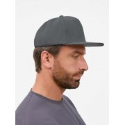Бейсболка Epicore с прямым козырьком, серая арт. 20627.11