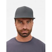 Бейсболка Epicore с прямым козырьком, серая арт. 20627.11