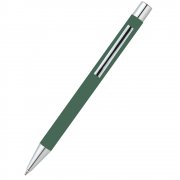 Ручка металлическая Rebecca софт-тач, темно-зеленая арт. 1037.37