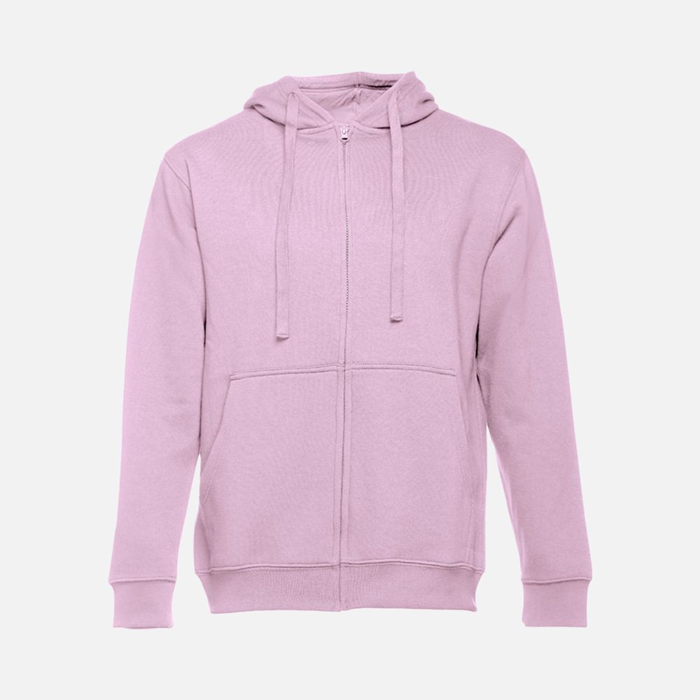 Толстовка мужская на молнии с капюшоном Amsterdam, сиреневая арт. 22096.70 Толстовка мужская на молнии с капюшоном Amsterdam, сиреневая арт. 22096.70