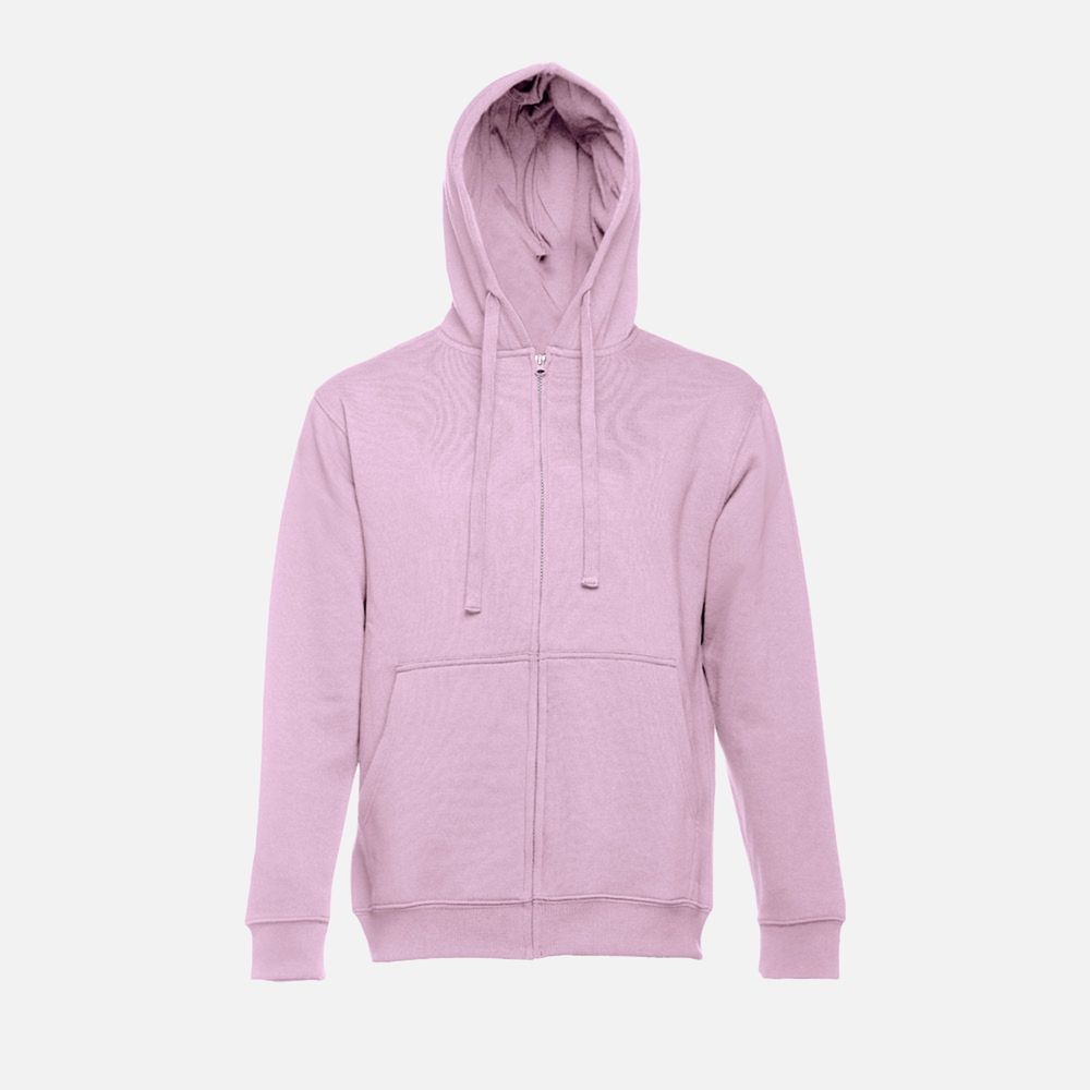 Толстовка мужская на молнии с капюшоном Amsterdam, сиреневая арт. 22096.70 Толстовка мужская на молнии с капюшоном Amsterdam, сиреневая арт. 22096.70