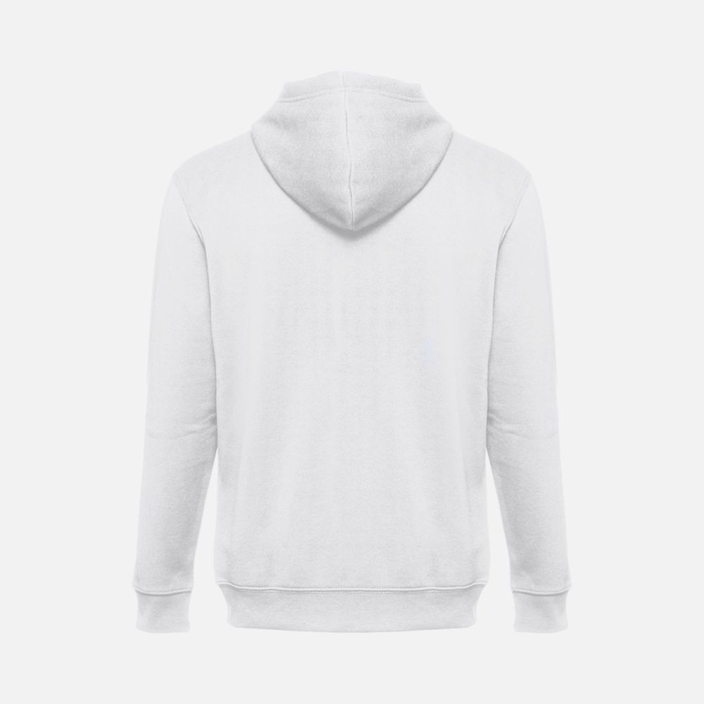 Толстовка мужская на молнии с капюшоном Amsterdam, белая арт. 22096.60 Толстовка мужская на молнии с капюшоном Amsterdam, белая арт. 22096.60