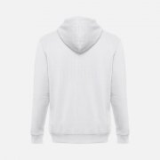 Толстовка мужская на молнии с капюшоном Amsterdam, белая