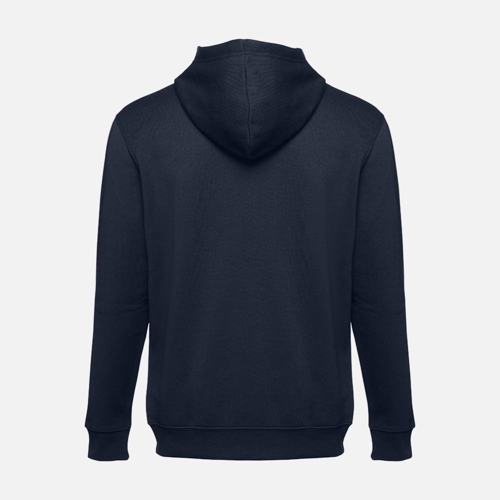Толстовка мужская на молнии с капюшоном Amsterdam, темно-синяя арт. 22096.40 Толстовка мужская на молнии с капюшоном Amsterdam, темно-синяя арт. 22096.40
